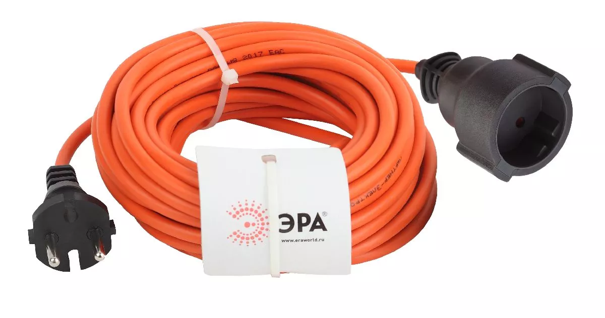Удлинитель силовой Эра UPx-1-2x0.75-10m Б0043036