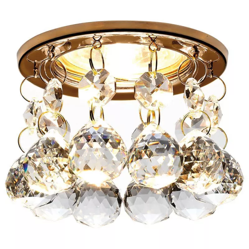 

Встраиваемый светильник Ambrella Light Crystal K2051 CL/G
