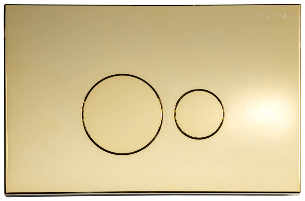 Кнопка для инсталляции, пластик GOLD (для 666)