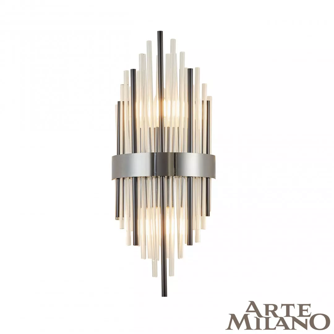 

Настенный светильник Arte Milano 1A.D170.H450.E14.2 Bk