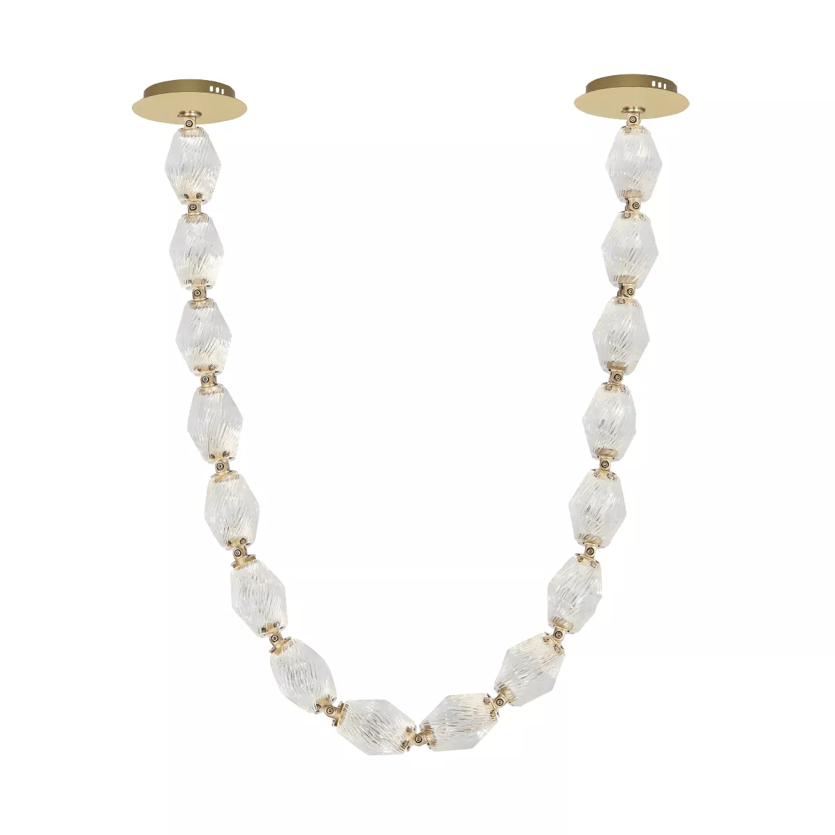 

Подвесной светильник Delight Collection OWD865-16 brass/clear