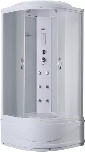 

Душевая кабина Timo Eco 80х80 хром, стекло матовое, с гидромассажем