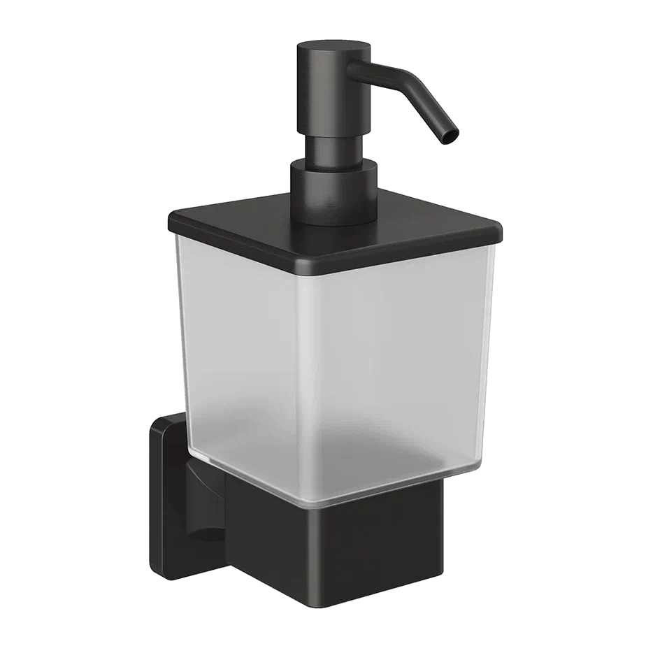 Дозатор для жидкого мыла Aqueduto Respingo RES0445 настенный вороненая сталь 7200₽