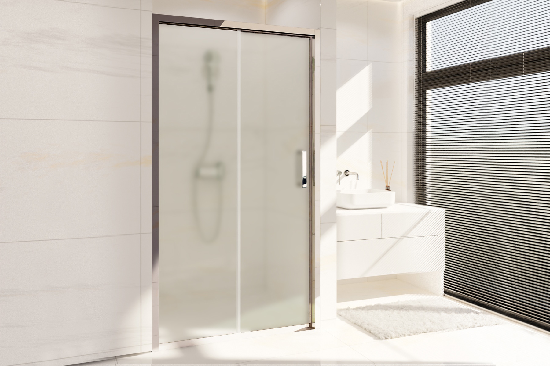 

Душевая дверь ACCORD RB HS-C-CH 115x200 (матовое)