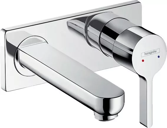 

Смеситель для раковины Hansgrohe Metris S 31162000 хром