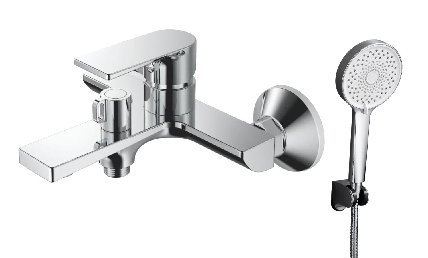 

Смеситель для ванны с душем BELZ B679 B60679 хром