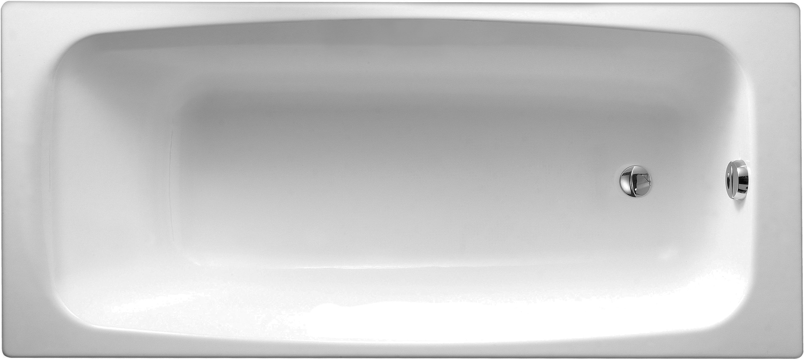 Купить Чугунная ванна Jacob Delafon Diapason 170x75 см (E2937-00), белый, чугун
