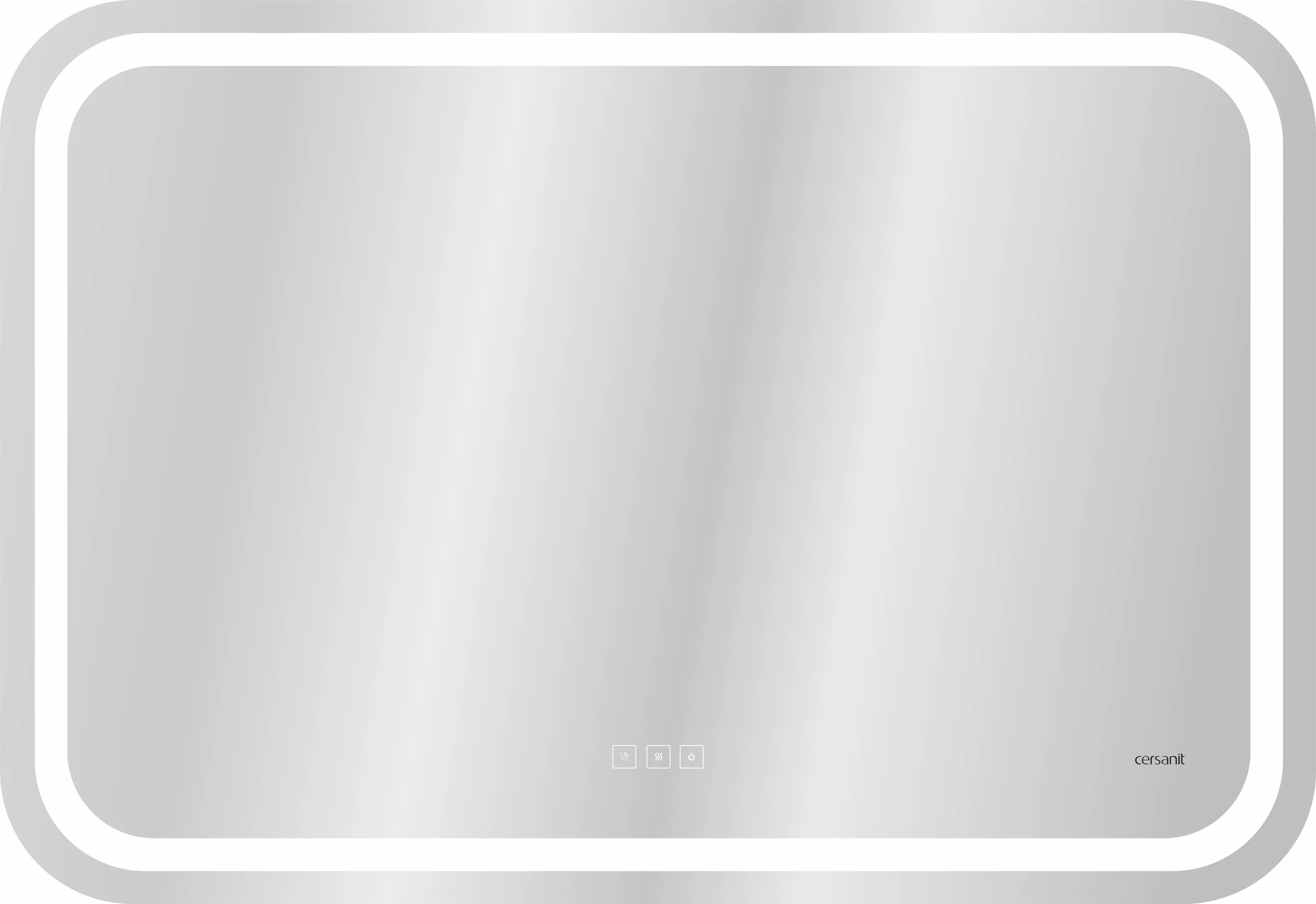 

Зеркало Cersanit LED 051 pro 80, с микрофоном и динамиками
