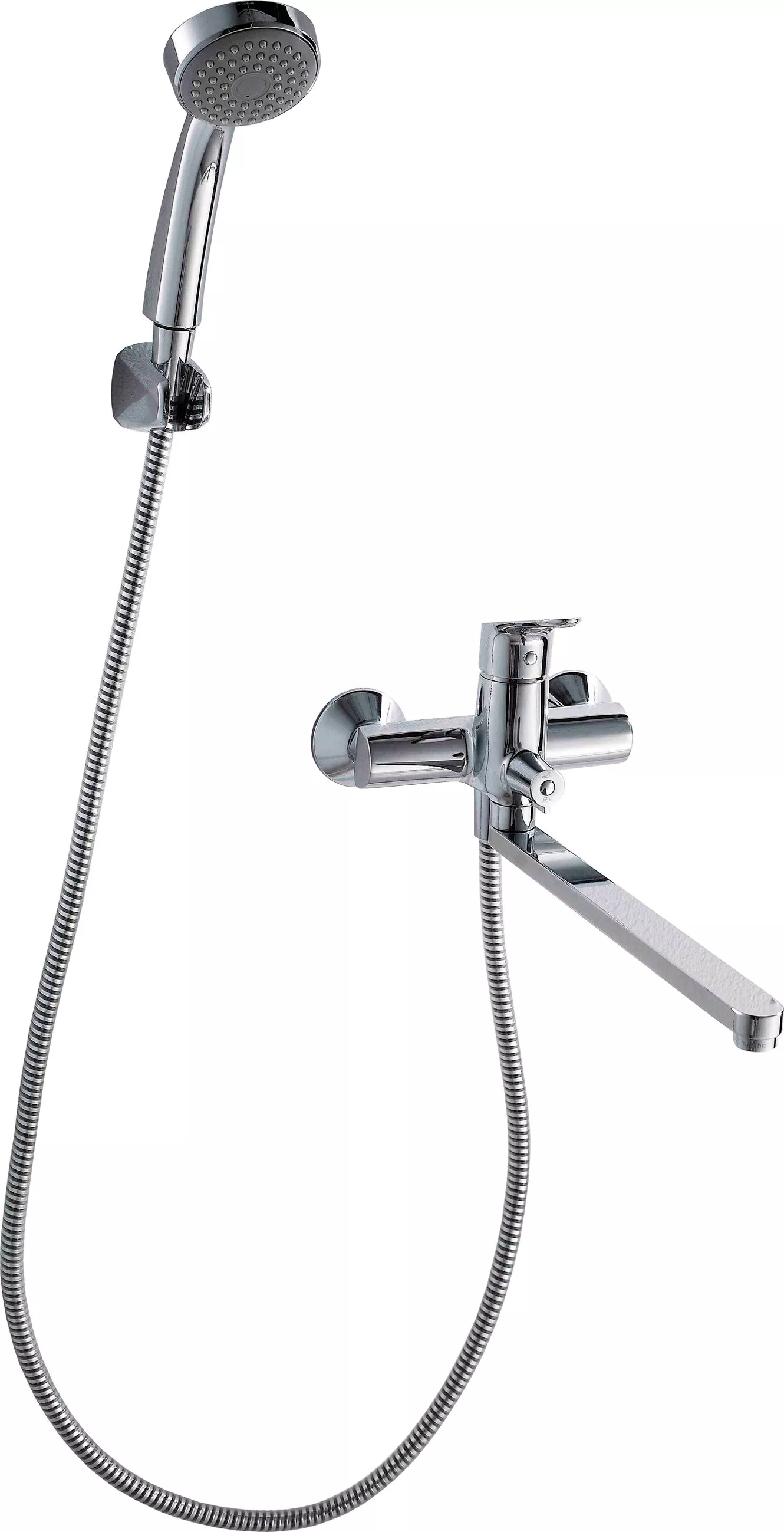

Смеситель для ванны Bravat Drop F64898C-LB хром