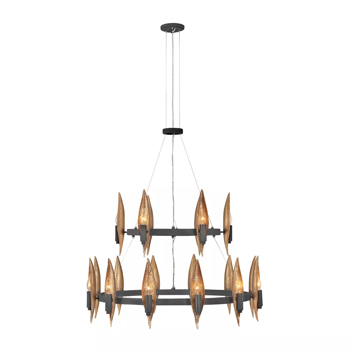 

Подвесная люстра Hinkley Willow QN-WILLOW18-CBK