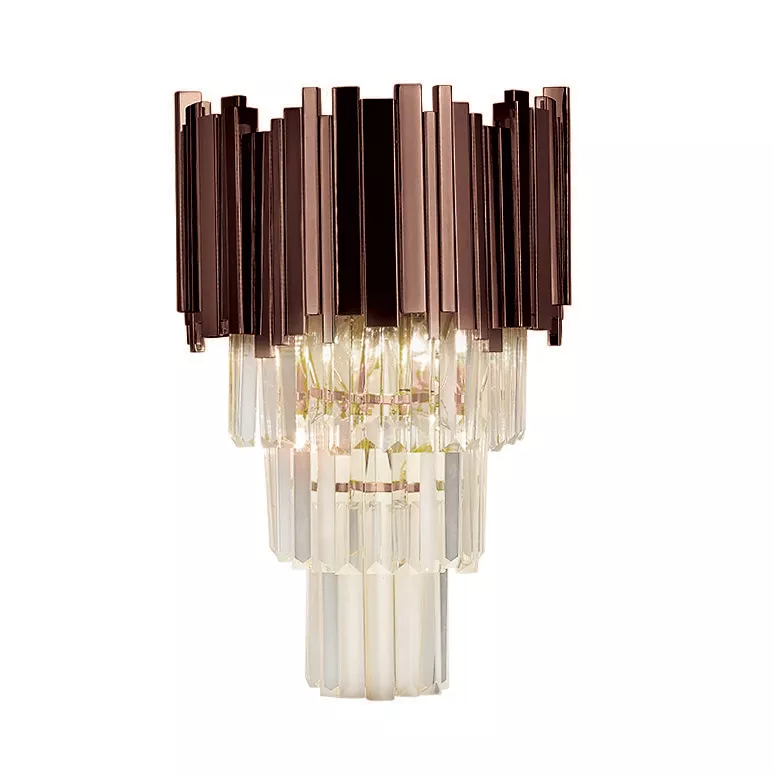 

Настенный светильник Delight Collection Barclay A006-200 A2 dark brown