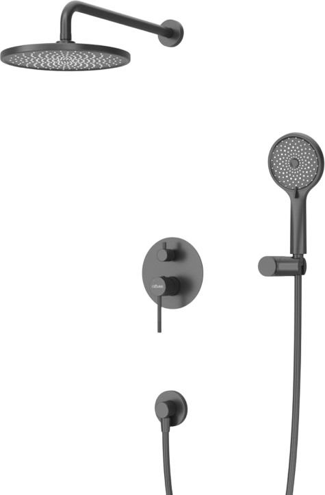 Душевой комплект Cezares Relax RELAX-DSET-NOP С ВНУТРЕННЕЙ ЧАСТЬЮ матовый черный 19026₽