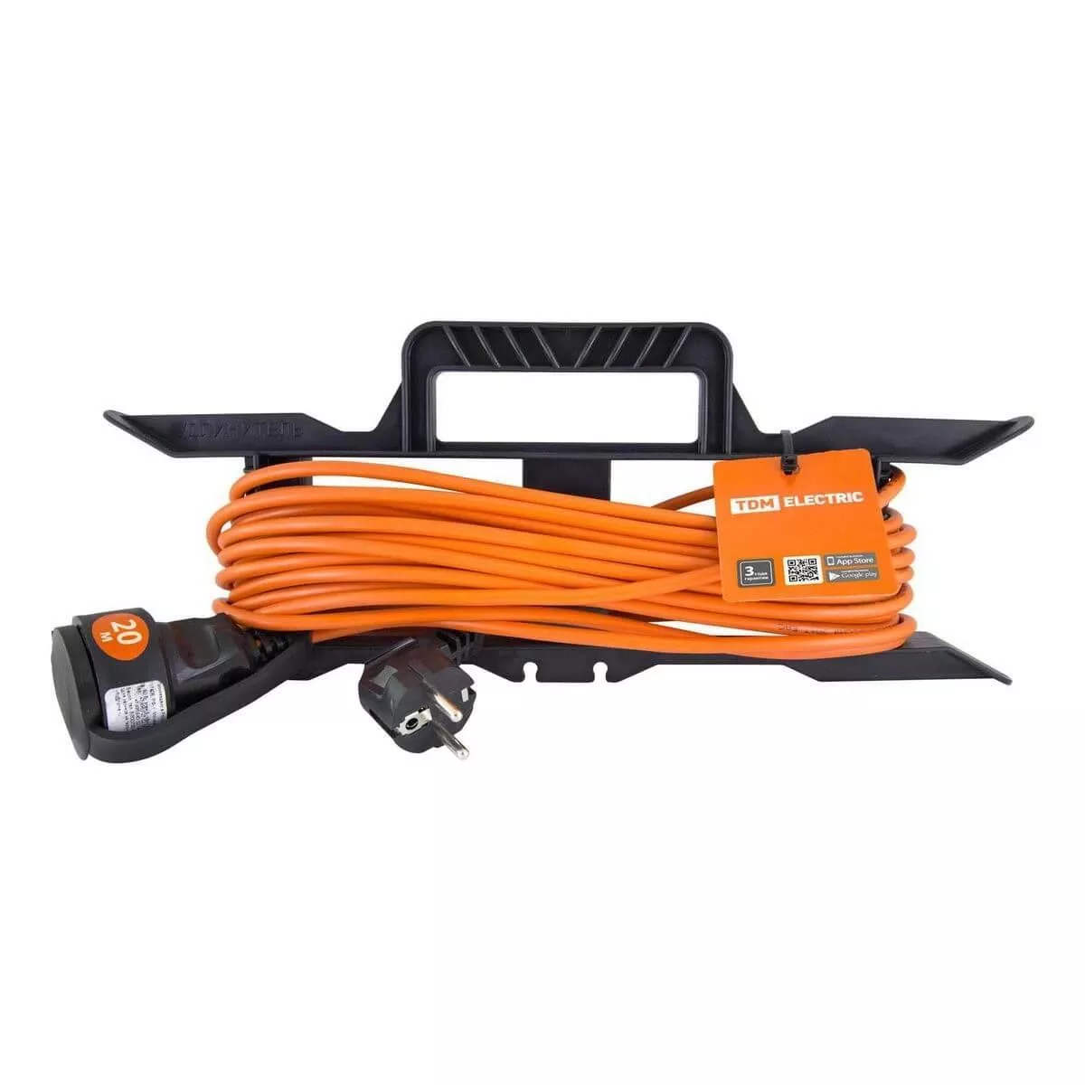 

Удлинитель силовой TDM Electric УШ6 1гн 20м б/з SQ1302-0305