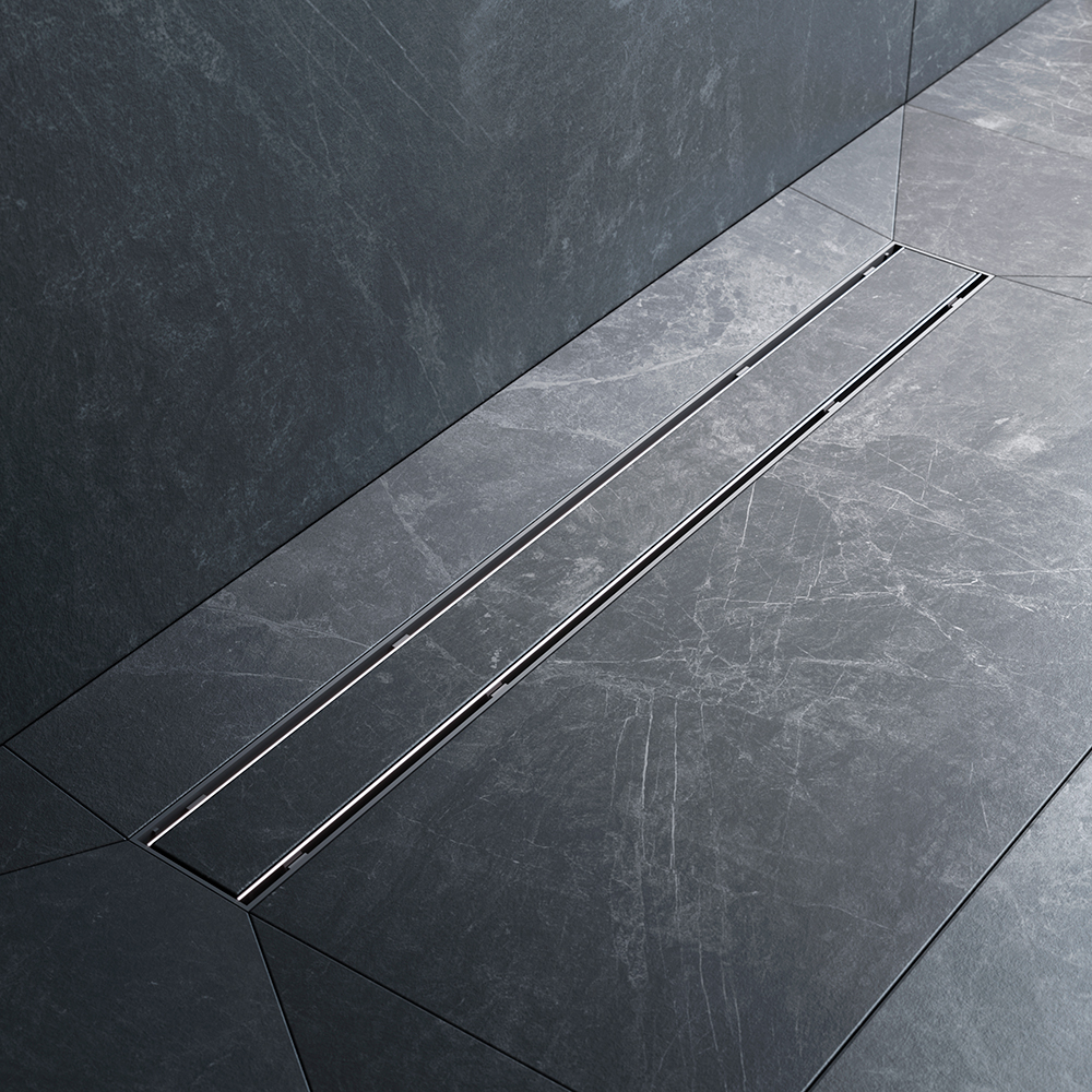 

Душевой трап (лоток) AM.PM PrimeFlow Tile 70 см, сталь матовая
