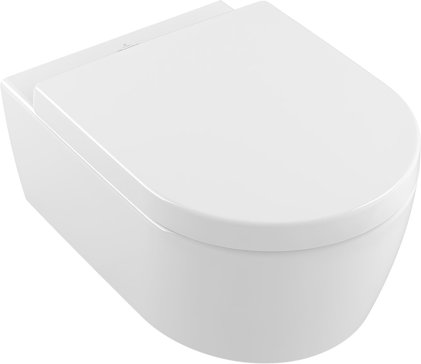 

Унитаз подвесной Villeroy & Boch Avento 5656HR01 alpin, безободковый