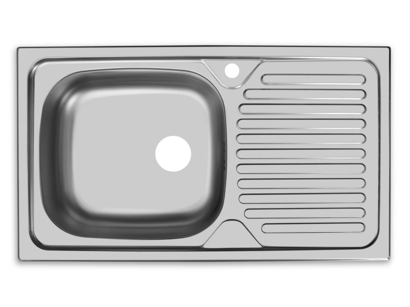 

Кухонная мойка UKINOX Классика CLM760.435 -GT5K 2L, 43,5*76