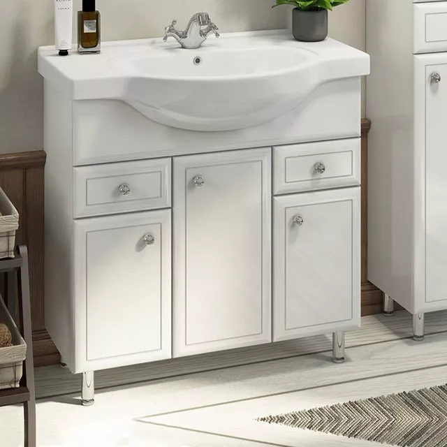 Тумба с раковиной Comforty Сочи 85 31456₽