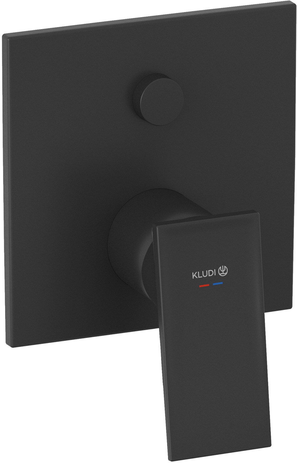 Встраиваемый смеситель для душа и ванны Kludi Decus 547593975 черный матовый 25336₽