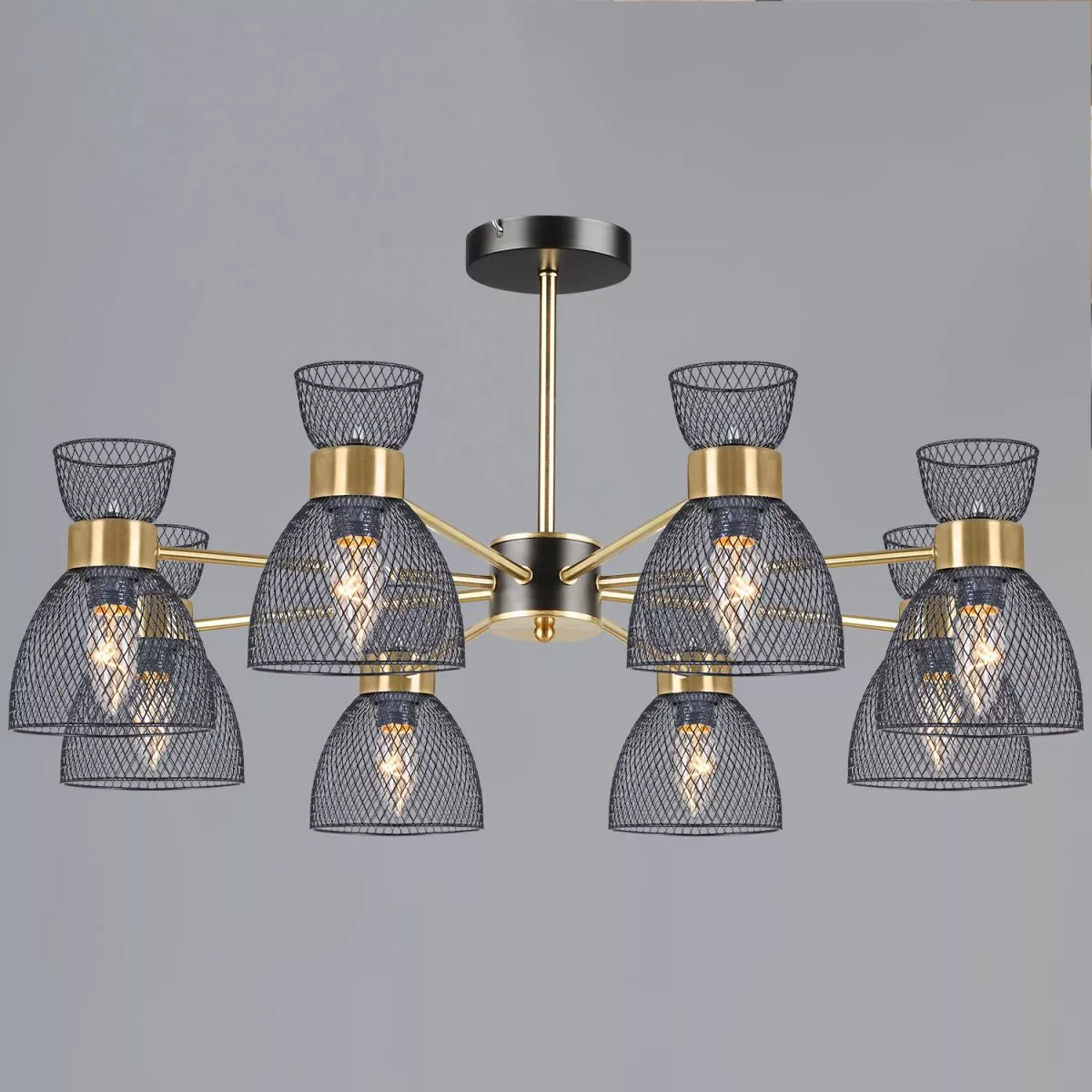 

Люстра на штанге Reluce 39760-0.3-08 COP+BK