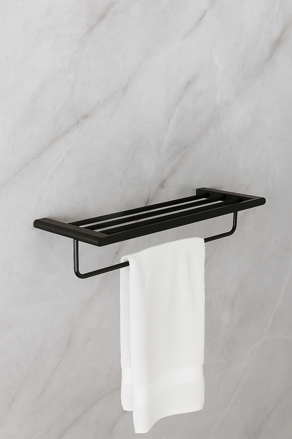 Полка для полотенец Knotlor TR101BL черный 9090₽