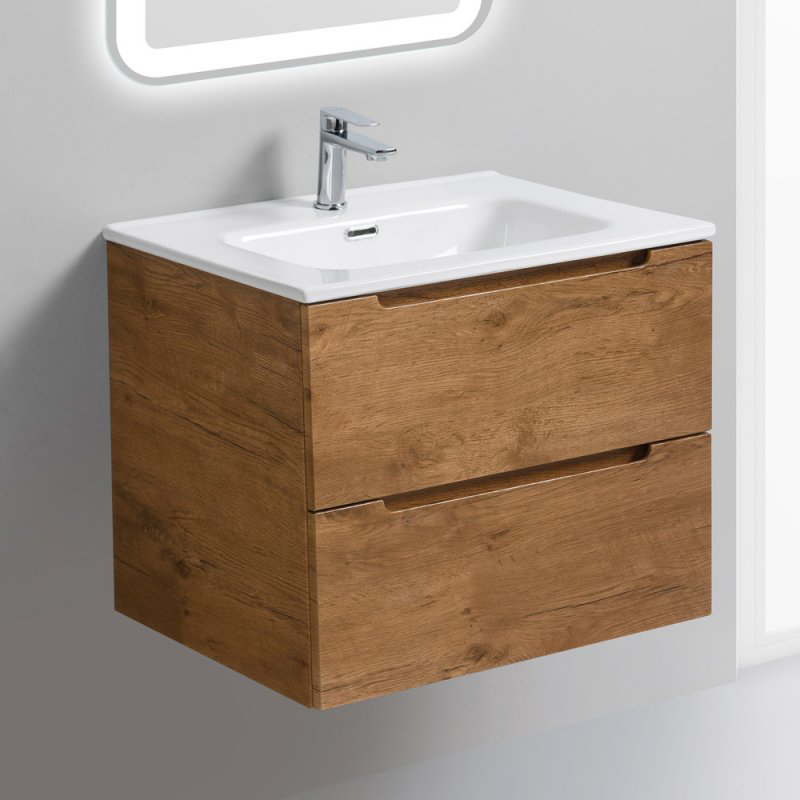 

Тумба с раковиной BelBagno Etna 60 rovere nature