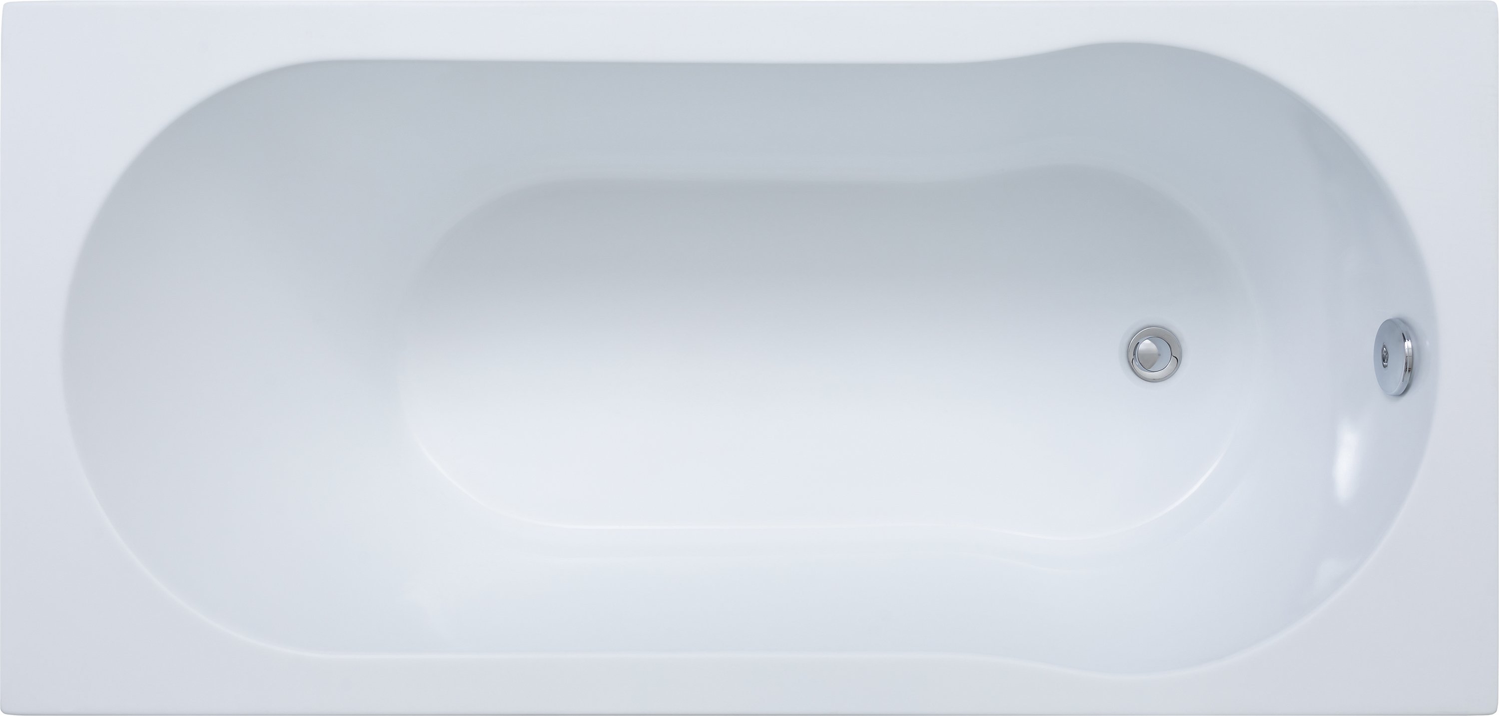Акриловая ванна STWORKI Хельсинки 150x70 с каркасом, прямоугольная, российская, пристенная, встраиваемая