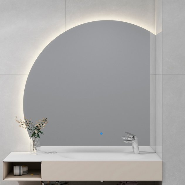 

Зеркало Black&White 955.MR1000R с подсветкой и антизапотевателем