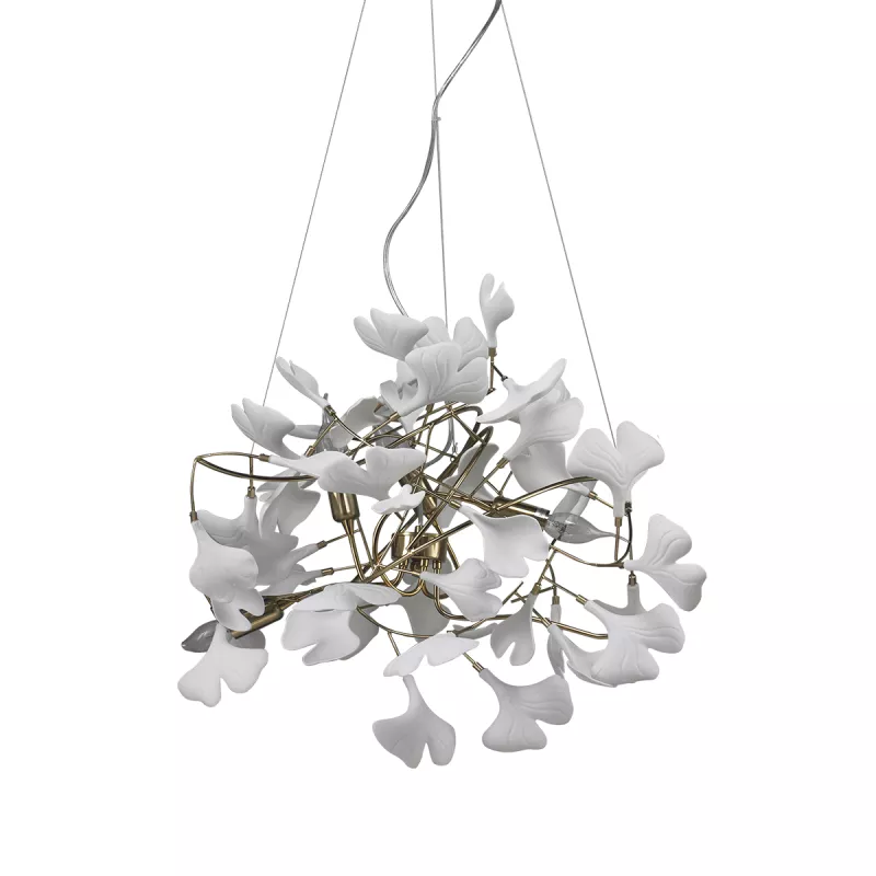 

Подвесная люстра Delight Collection 10881P/L600 gold/white