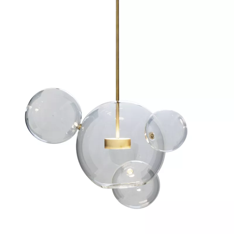

Подвесной светильник Delight Collection Bubbles KG0943P-1 gold