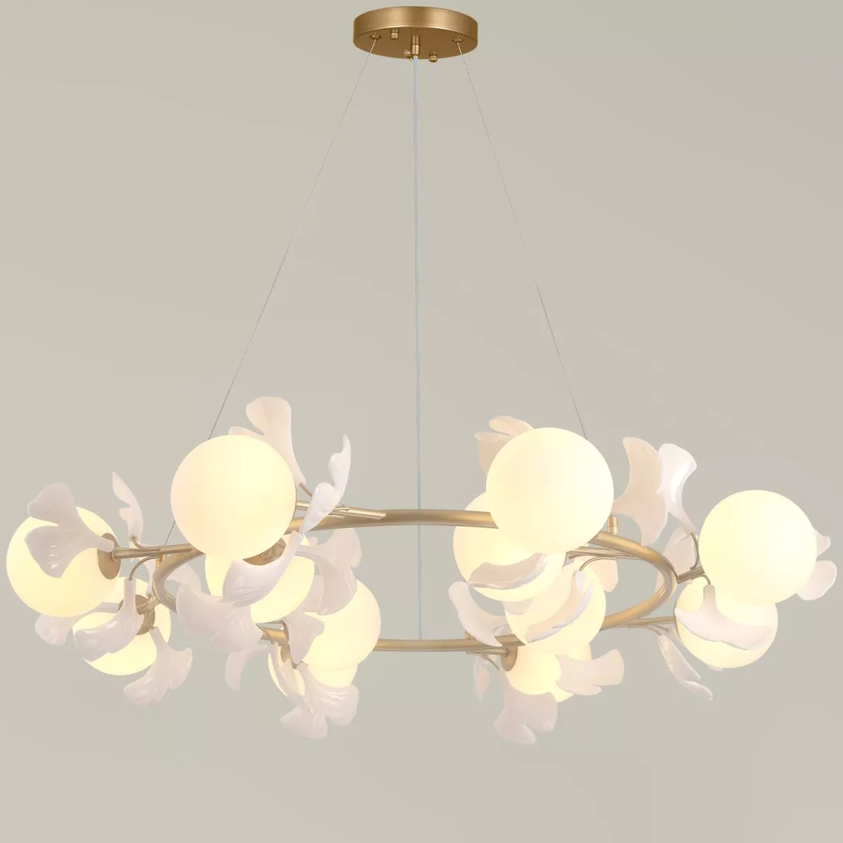 Подвесна люстра ILLUMICO IL1530-12PPA-26 GD BOND