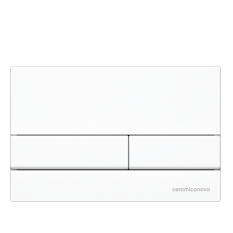 CN002W Кнопка Flat для инсталляции Invision цвет белый