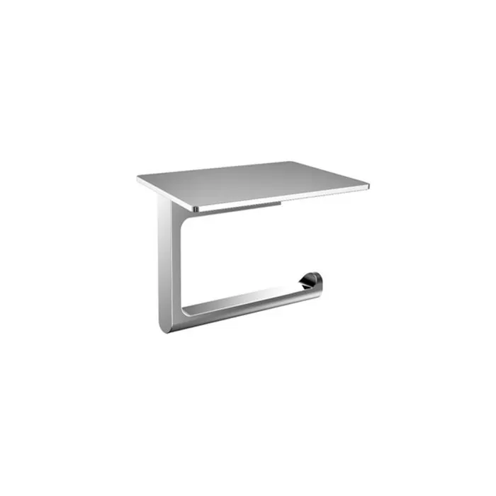 

EMCO Flow Держатель т/б с полочкой, цвет хром