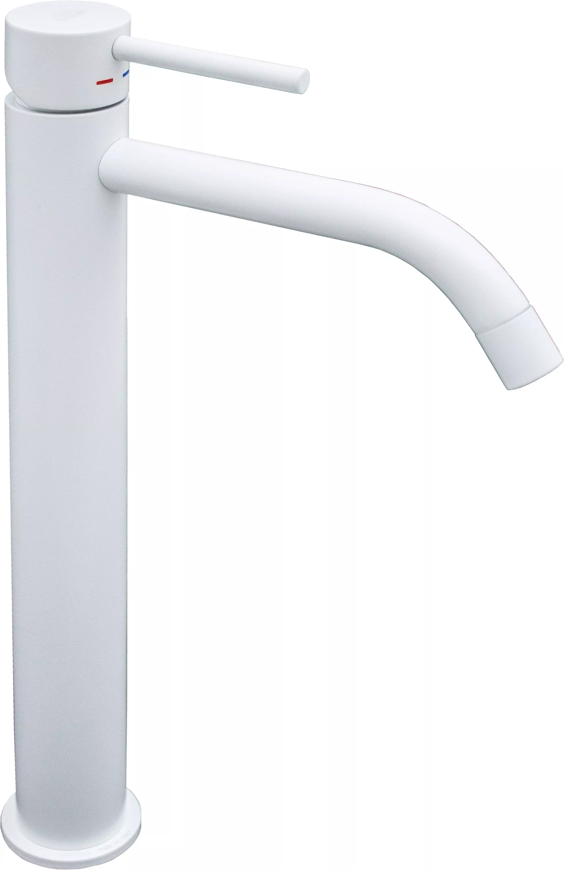 

Смеситель для раковины Paffoni Light LIG081BO белый матовый