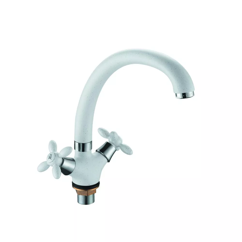 

Смеситель для кухни D-Lin D153808-C, белый