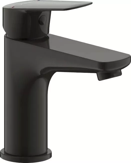

Смеситель для раковины Bravat Rhein F1429564BW-9-ENG матовый черный