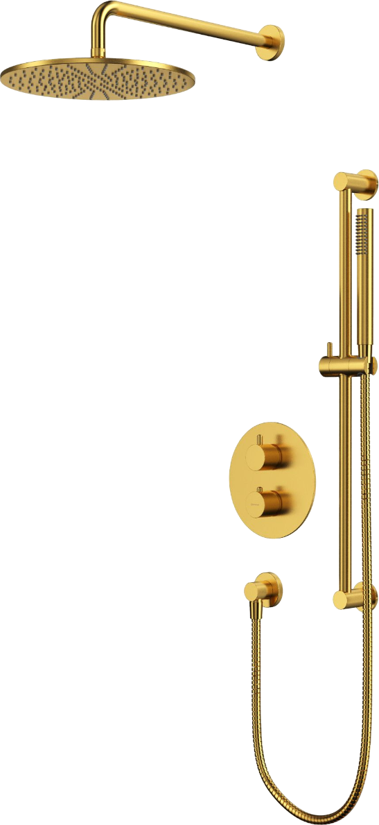 

Душевой комплект WHITECROSS Y YSET09GLB С ВНУТРЕННЕЙ ЧАСТЬЮ, брашированное золото