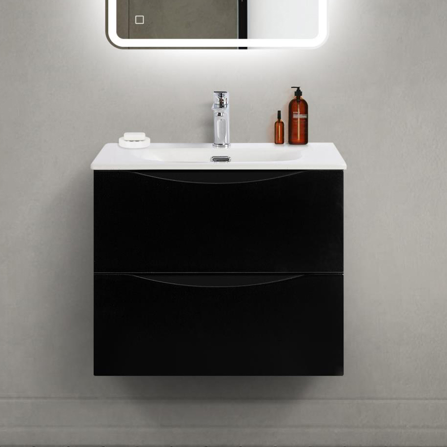 Тумба с раковиной BelBagno Marino-cer-mini 60 подвесная nero lucido 36100₽