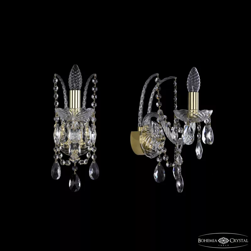 

Бра Bohemia Ivele Crystal 1411B/1/141 G