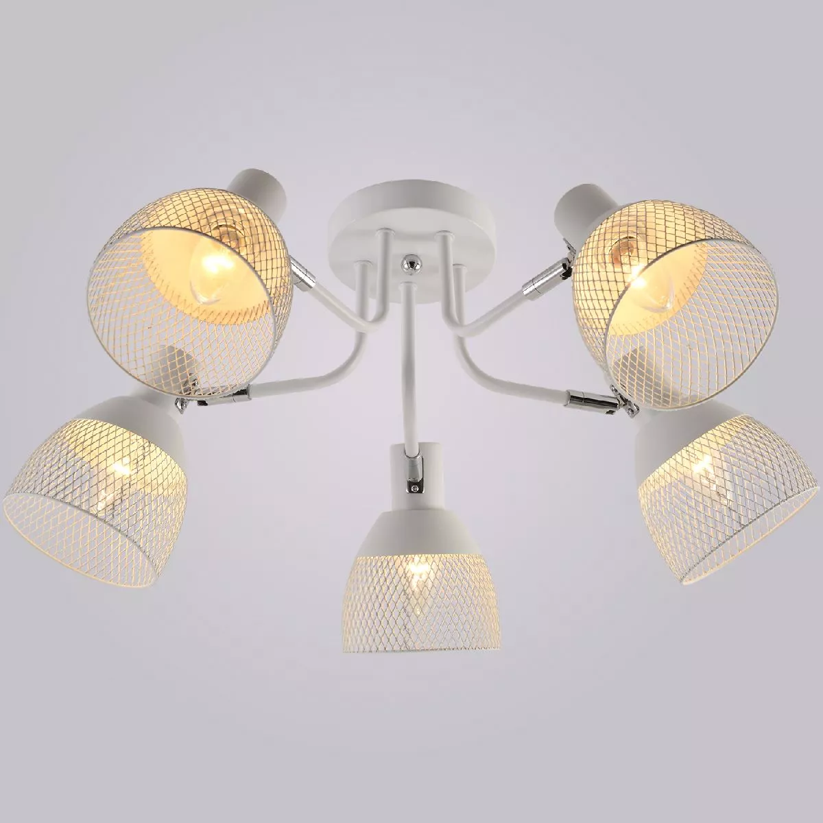 

Потолочная люстра Reluce 01581-0.3-05 WH+CR