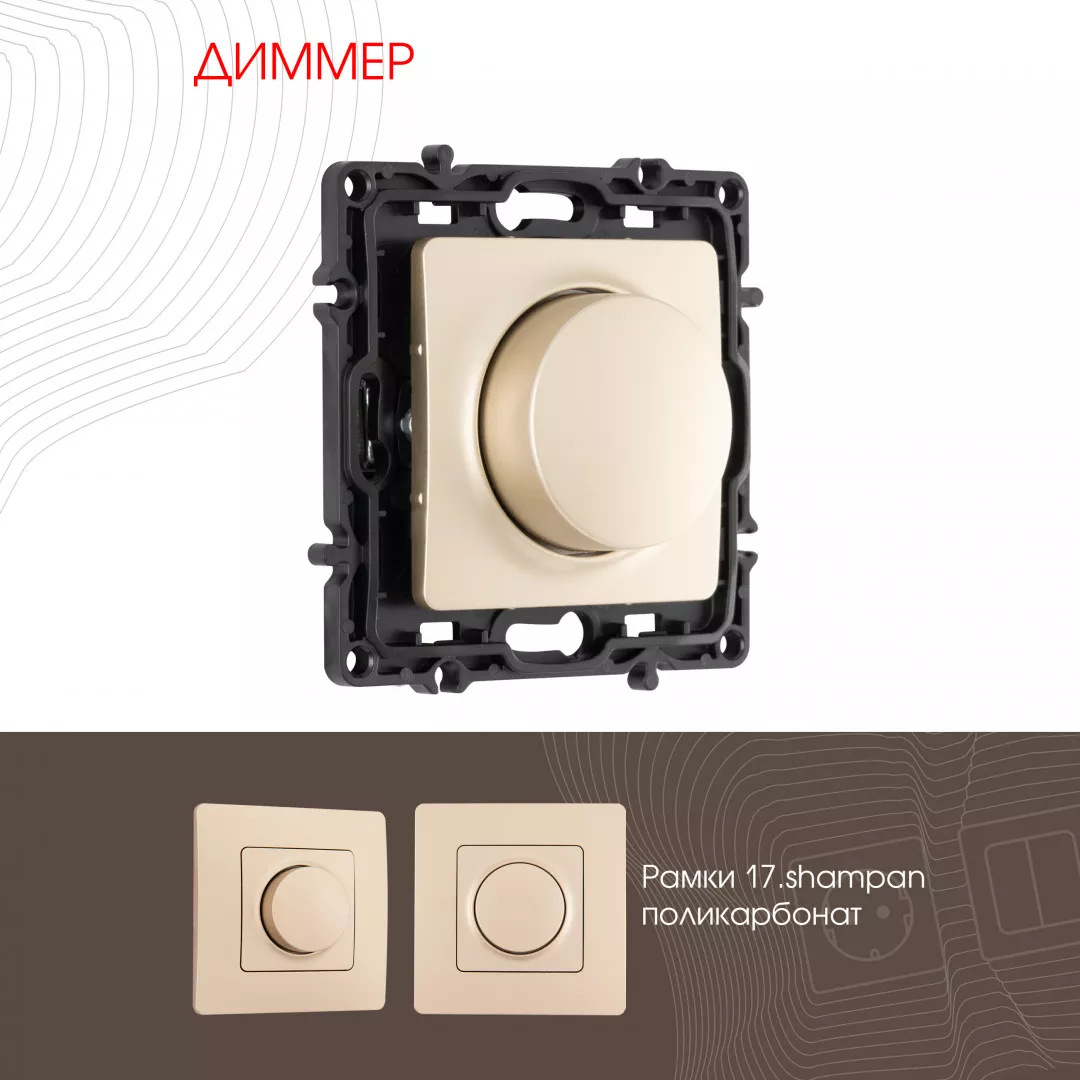 

Диммер Arte Milano 217.48-1.shampan