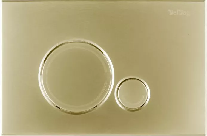 

Кнопка смыва BelBagno Sfera BB018-SR-ORO золото глянец