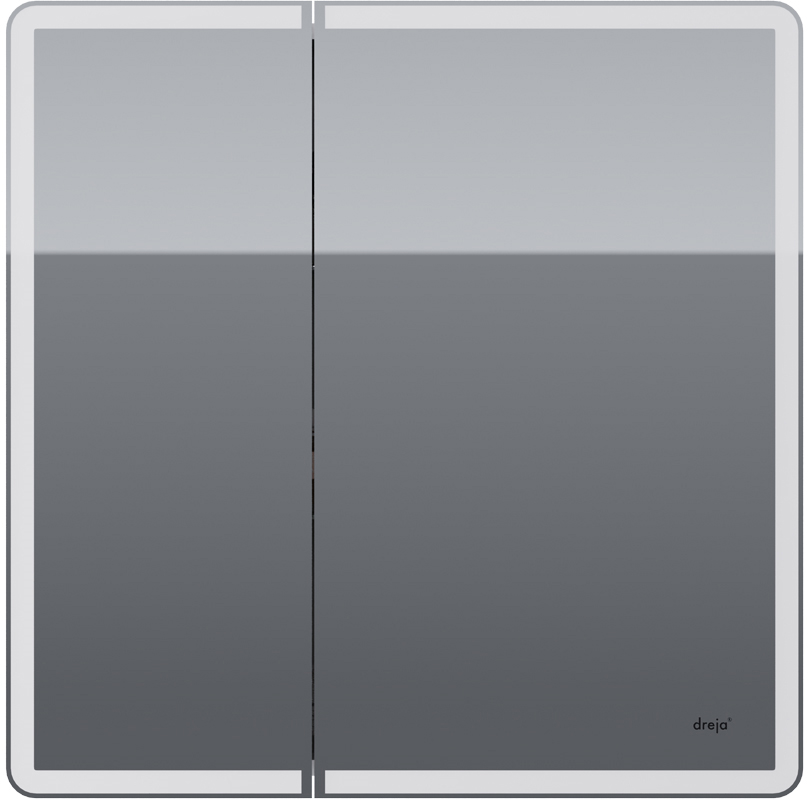 

Зеркало-шкаф Dreja Point 80 c подсветкой