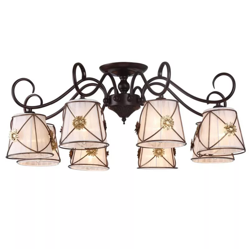 

Потолочная люстра Arte Lamp 72 A5495PL-8BR