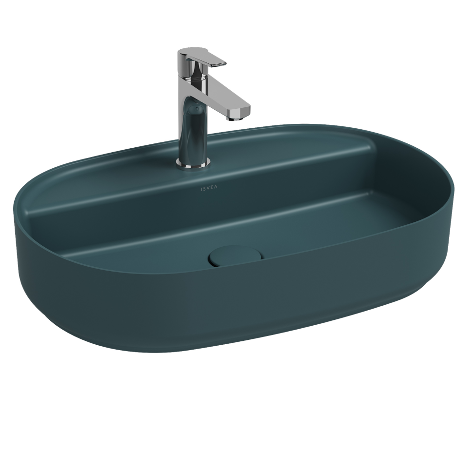 

Раковина накладная ISVEA Infinity 60 изумрудный матовый 10NF65060SV-2P