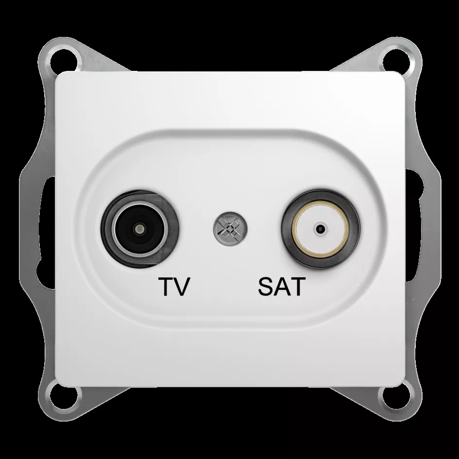 

Розетка TV-SAT оконечная 1DB Systeme Electric Glossa GSL000197