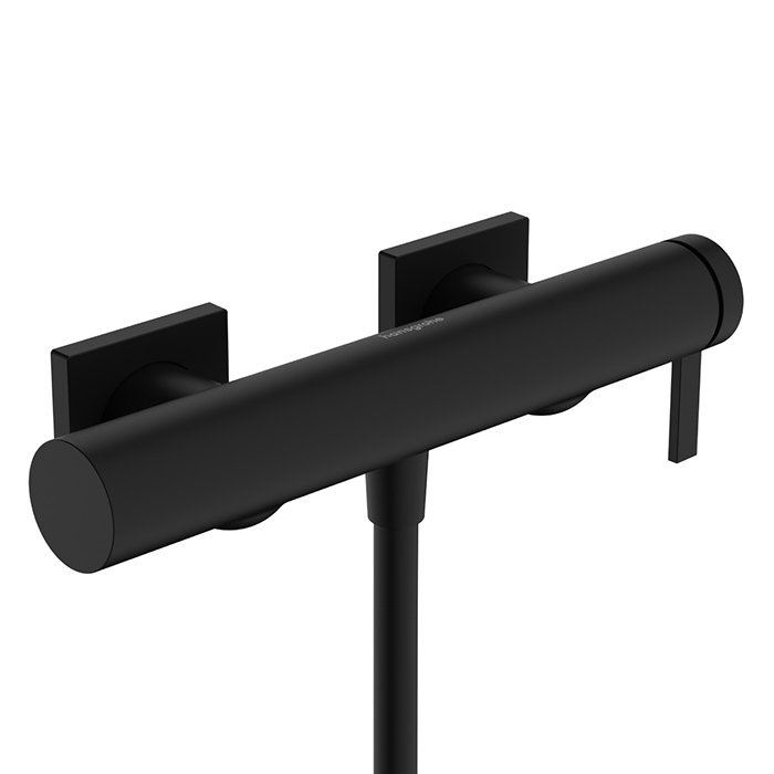 

HG Tecturis E Однорычажный смеситель для душа наружного монтажа, матовый черный