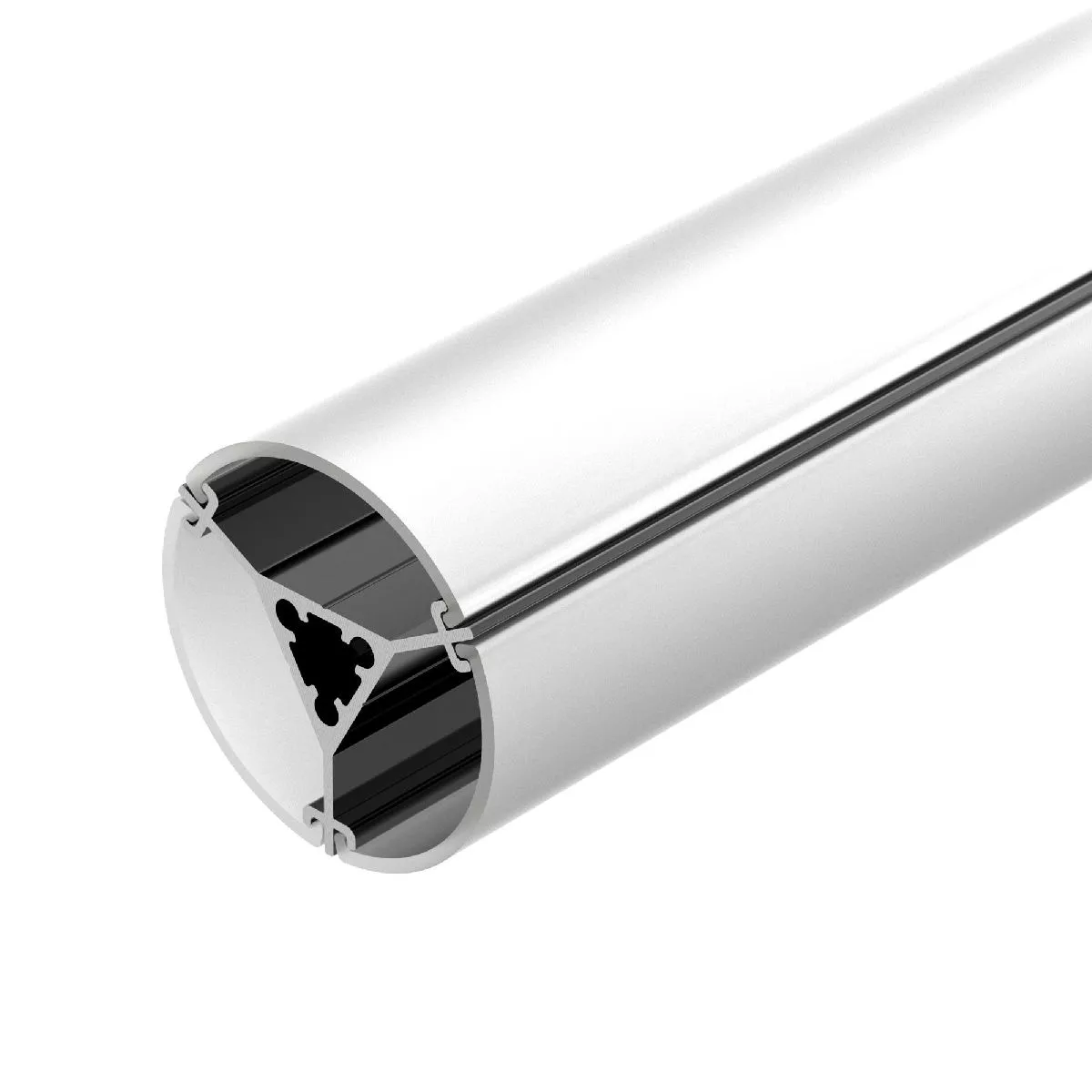 

Алюминиевый профиль Arlight ROUND-D36-360-2500 ANOD BLACK 050250