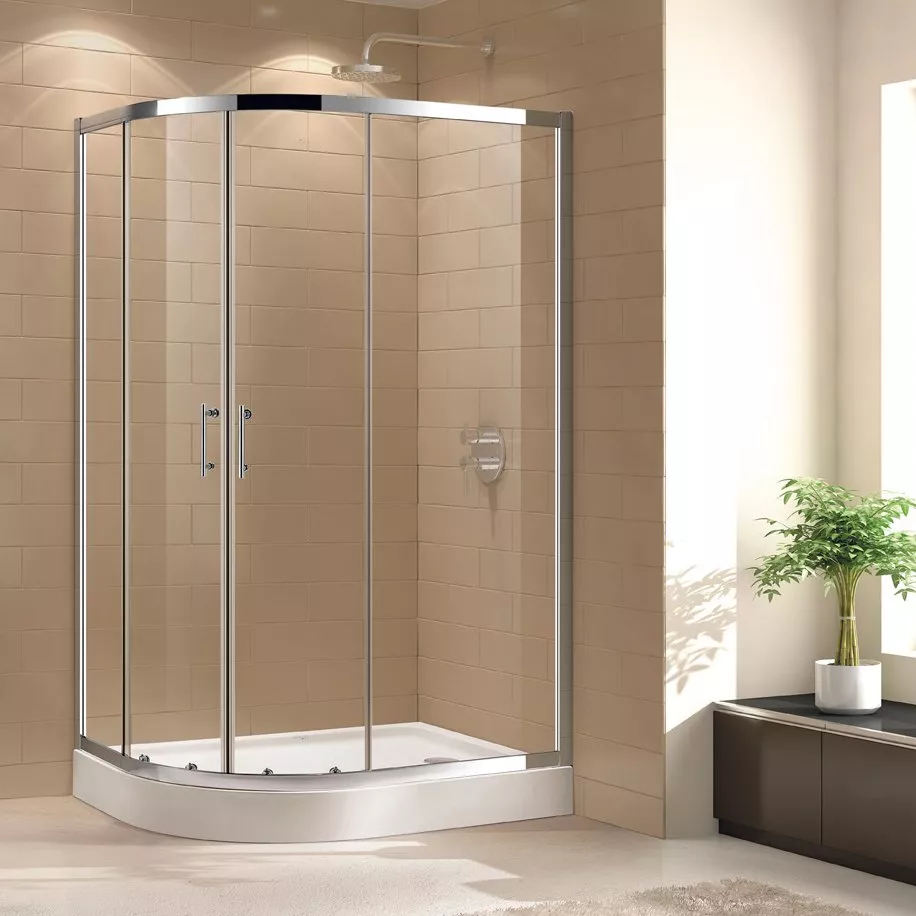 

Душевой уголок Cezares Eco ECO-O-RH-2-100/80-C-Cr стекло прозрачное