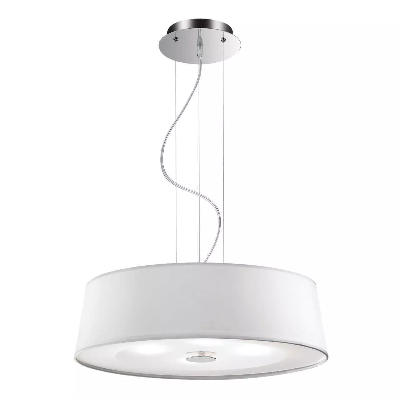 

Подвесной светильник Ideal Lux Hilton SP4 Round Bianco 075501