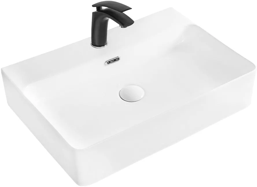 

Раковина накладная BelBagno 60х42 белый (BB1338)